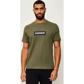 Koszulki męskie - Napapijri T-shirt | Regular Fit - miniaturka - grafika 1