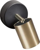 Lampy ścienne - Nowodvorski Kinkiet Eye 8816 lampa ścienna oprawa 1x35W GU10 czarna/mosiądz - miniaturka - grafika 1