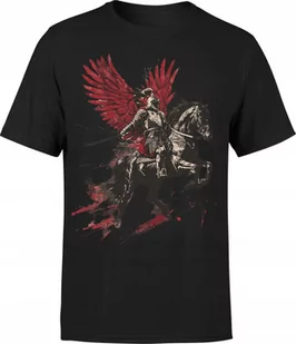 Koszulka męska patriotyczna Polska Husaria wojownik rycerz 2 T-shirt męski - Koszulki męskie - miniaturka - grafika 1