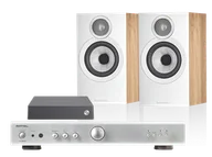 Zestawy stereo - Rotel A10 MKII (srebrny) + Link 2 + 607 S3 (dąb) - miniaturka - grafika 1