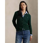 Swetry damskie - POLO RALPH LAUREN Kardigan | Slim Fit - miniaturka - grafika 1