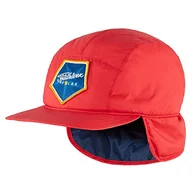 Czapki damskie - Fjällräven FJALLRAVEN Polar Padded Cap czapka z daszkiem, czerwona, L/XL 78005_L/XL - miniaturka - grafika 1