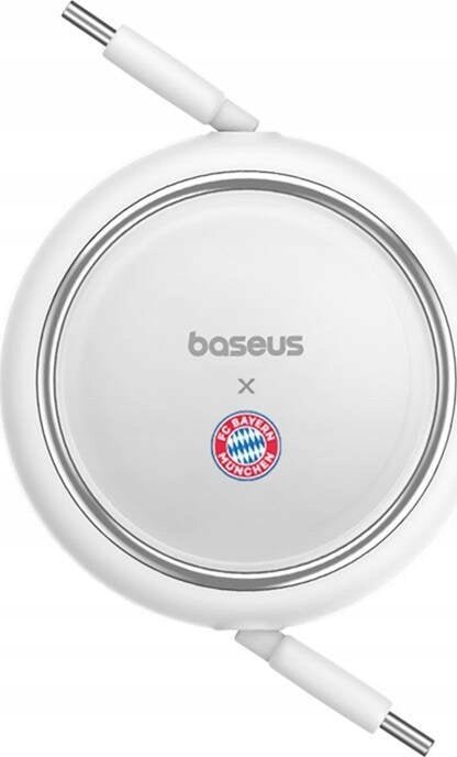 Kabel do ładowania Baseus USB-C / USB-C 100W Edycja Bayern Monachium biały