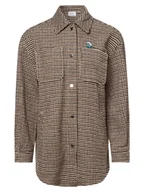 Koszule damskie - Vila - Bluzka damska VISmurfy, brązowy|beżowy|wielokolorowy - miniaturka - grafika 1