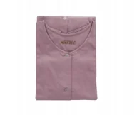 Bielizna nocna - 2XL PODOMKA DAMSKA BEZRĘKAWNIK NA LATO FARTUCH TUNIKA DŁUGA WRZOSOWA BAWEŁNIANA - miniaturka - grafika 1