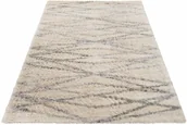 Dywany - Kremowy nowoczesny dywan w poziome pasy Z3-D51 - miniaturka - grafika 1
