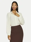 Koszule damskie - Vila Koszula Brietta 14102572 Écru Regular Fit - miniaturka - grafika 1