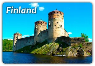 FINLANDIA - Krajobraz - Finland - Magnes na lodówkę - Magnesy - miniaturka - grafika 1