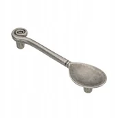 Klamki - Uchwyt meblowy łyżka 96 mm żelazo antyczne UYZZA96 - miniaturka - grafika 1