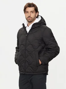 Tommy Hilfiger Kurtka przejściowa MW0MW36585 Czarny Regular Fit - Kurtki męskie - miniaturka - grafika 1