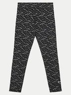 Legginsy - Nike Legginsy FN8607 Czarny Slim Fit - miniaturka - grafika 1