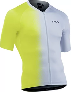 Koszulki rowerowe - Northwave Blade Short Sleeve Jersey Men, szary/żółty L 2022 Koszulki kolarskie - grafika 1