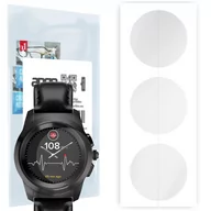 Akcesoria do smartwatchy - 3x Folia hydrożelowa do MyKronoz ZeTime Premium Petite - apgo Smartwatch Hydrogel Protection Ochrona na ekran smartwatcha - miniaturka - grafika 1