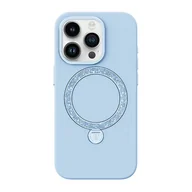 Etui i futerały do telefonów - Etui Joyroom PN-15L4 Dancing Circle do iPhone 15 Pro Max (niebieskie) - miniaturka - grafika 1