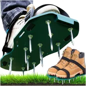 Wertykulatory i aeratory - AERATOR WERTKULATOR NA BUTY do TRAWNIKÓW MODEL 2025 DUŻE KOLCE AREATOR - miniaturka - grafika 1