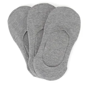 Skarpety stopki damskie Jenny Fairy AS-LCN-001-AW24 (3-PACK) Szary - Skarpetki damskie - miniaturka - grafika 1