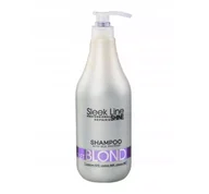 Szampony do włosów - Stapiz Sleek Line Violet Blond Szampon Perłowo Fioletowy 1L - miniaturka - grafika 1