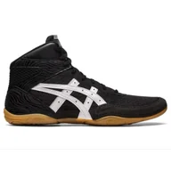 Kimona, stroje i obuwie - Buty Zapaśnicze Bokserskie Asics Matflex 7 Black/White - miniaturka - grafika 1