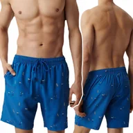 Kąpielówki męskie - KĄPIELÓWKI MĘSKIE szorty kąpielowe wiązane szybkoschnące Atlantic *XXL - miniaturka - grafika 1