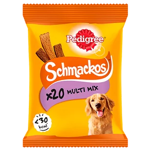 Pedigree PEDIGREE Schmackos 144g przysmak dla psów z wołowiną z kurczakiem z jagnięciną z kaczką) 39997-uniw - Przysmaki dla psów - miniaturka - grafika 1