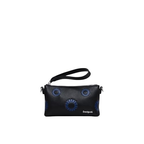 Desigual Women's Accessories PU Others Bi-Fold Wallet, czarny, czarny, 29.5