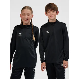 Bluza dziecięca sportowa hmlESSENTIAL HALF-ZIP KIDS - Odzież sportowa dziecięca - miniaturka - grafika 1