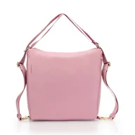 Torebki damskie - Mandarina Duck Mellow Leather Crossover damski, Lilac Rose - miniaturka - grafika 1