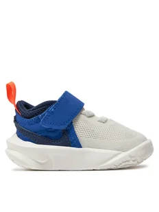 Nike Sneakersy Team Hustle D 10 CW6737 103 Biały - Buty dla chłopców - miniaturka - grafika 1
