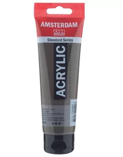 Talens Amsterdam, farba akrylowa, 120 ml, Umbra jasna - Przybory szkolne - miniaturka - grafika 1