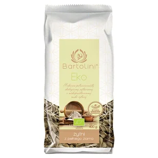 Bartolini Makaron Żytni Świderek BIO 400g - - Makaron - miniaturka - grafika 1