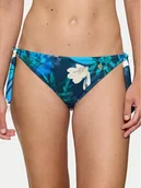 Stroje kąpielowe - Triumph Dół od bikini Summer Fleur 10222309 Niebieski - miniaturka - grafika 1
