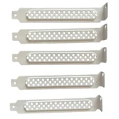 Akcesoria do komputerów stacjonarnych - Gembird 5 x Zaślepka śledź slotu PCI do obudowy Fornax ATX biała - miniaturka - grafika 1