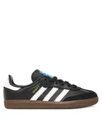 Buty dla dziewczynek - adidas Sneakersy Samba Og IE3678 Czarny - miniaturka - grafika 1