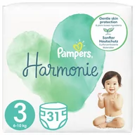 Pieluchy - Pampers pieluchy Harmonie rozmiar 3 31 pieluch 6kg 10kg - miniaturka - grafika 1