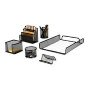 Akcesoria na biurko - Metalowe organizery zestaw 6 szt. – Compactor - miniaturka - grafika 1
