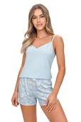 Piżamy damskie - Piżama Margaret Top - miniaturka - grafika 1