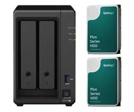 Serwery plików NAS i macierze dyskowe - Synology DS723+ 2x 4TB HDD HAT3300 Plus - miniaturka - grafika 1