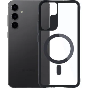 Etui XLINE Satin Guardx do Samsung Galaxy S24 Przezroczysto-czarny | Bezpłatny transport - Etui i futerały do telefonów - miniaturka - grafika 1