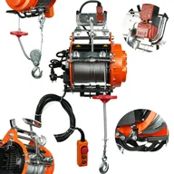 Wciągarki - 1717 Wciągarka linowa elektryczna Unicraft (udźwig: 250/500 kg) 32279912 - miniaturka - grafika 1