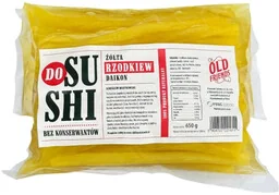 Rzodkiew daikon cięta marynowana do sushi 650g bez konserwantów - Old Friends - Warzywa w marynacie - miniaturka - grafika 1