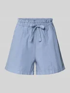 Spodenki damskie - Szorty o kroju relaxed fit z wpuszczanymi kieszeniami model ‘HADDA’ - miniaturka - grafika 1