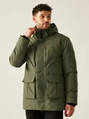 Kurtki męskie - Regatta Kurtka zimowa "Marron" w kolorze khaki - miniaturka - grafika 1