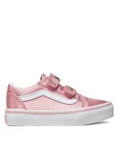 Vans Tenisówki Old Skool V VN000CYDBJ11 Różowy - Buty dla dziewczynek - miniaturka - grafika 1