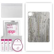 Akcesoria do tabletów i e-booków - folia naklejka skórka strukturalna na TYŁ do Apple iPad Pro 11 2022 - Beton Złote Paski - apgo SKINS - miniaturka - grafika 1