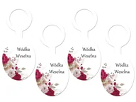 Wesele i ślub - Zawieszki na wódkę weselną - 8 szt. - miniaturka - grafika 1