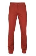Spodnie męskie - Bawełniane Spodnie Męskie, CHINOSY, Zwężane Nogawki, Kolorowe, Czerwone - Ezreal - miniaturka - grafika 1