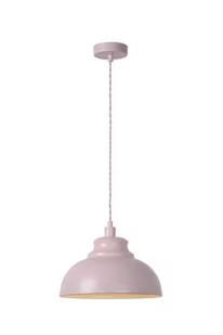Lucide LUC ISLA Lampa wisząca E14 D29 H22cm Pink 34400/29/66 - Lampy sufitowe - miniaturka - grafika 1