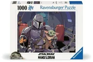 Puzzle - Puzzle 1000 Star Wars Mandalorian - Ravensburger - miniaturka - grafika 1