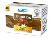 Witaminy i minerały - Hasco-Lek Lecytyna 1200 forte Naturkaps 40 szt. - miniaturka - grafika 1
