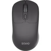 Myszki - SAVIO MB-04 BT 2.4 GHz Czarny - miniaturka - grafika 1
